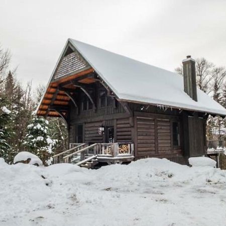 Chic Log Chalet With Hot Tub - Mont-Tremblant North Side By Reserver.Ca Lac-Superieur 外观 照片
